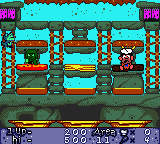 Flintstones, The - Burgertime in Bedrock (USA) background