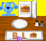 Blue's Clues - Blue's Alphabet Book (USA) background