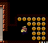 Wario Land 2 (Japan) background