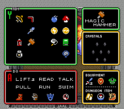 The Legend of Zelda - A Link to the Past - Title Skip and Full Hearts background