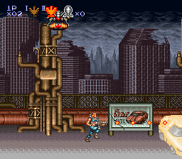 Contra III - The Alien Wars (USA) background