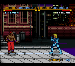 Street Combat (USA) background