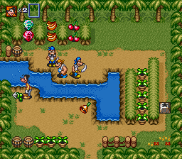 Goofy to Max - Kaizoku Shima no Daibouken (Japan) background