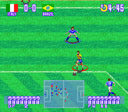 Jikkyou World Soccer 2 - Fighting Eleven (Japan) (Beta) background
