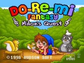 Do-Re-Mi Fantasy - Milon no Dokidoki Daibouken (Japan) [En by Gaijin+RPGOne v1.0] (~Do-Re-Mi Fantasy - Milon's Quest) background