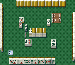 Super Mahjong 3 - Karakuchi (Japan) background