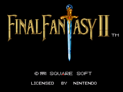 Final Fantasy II (USA) background
