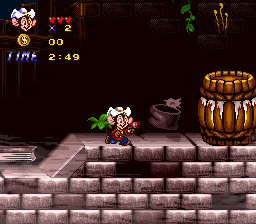 American Tail, An - Fievel Goes West (Europe) background