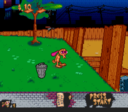 Ren & Stimpy Show, The - Time Warp (Europe) background