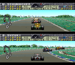 F1 Pole Position 2 (Europe) background