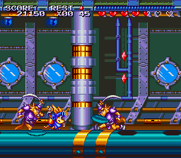 Sparkster (USA) background