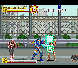 Sonic Blast Man II (Japan) background