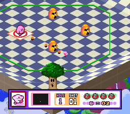 Kirby's Dream Course (USA) background