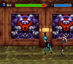 Mortal Kombat Mythologies Gold 2000 background