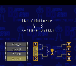 Gekitou Burning Pro Wrestling (Japan) [En by Phil v1.0] background