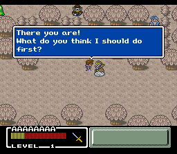 Mystic Quest Legend (Europe) background