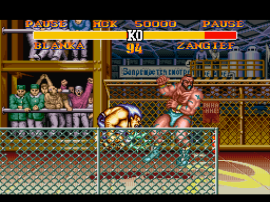 Street Fighter II Turbo - Hyper Fighting (Japan) (Rev 0A) background