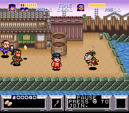 Legend of the Mystical Ninja, The (Europe) background