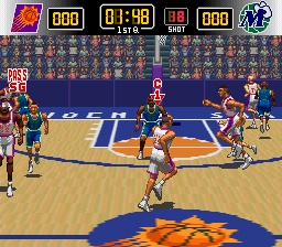 NBA Give 'n Go (Europe) background