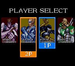 Captain Commando (Japan) background