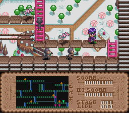 Lode Runner Twin - Justy to Liberty no Daibouken (Japan) background