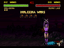 Mortal Kombat II (Europe) background