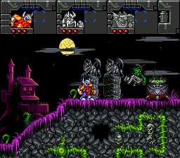 Lost Vikings II, The (USA) background