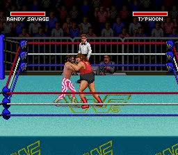 WWF Super WrestleMania (USA) background