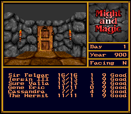 Might and Magic II - Gates to Another World (Europe) background