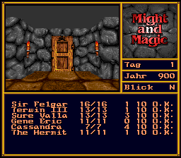 Might and Magic II - Gates to Another World (Germany) background