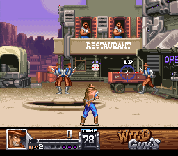 Wild Guns (Japan) (Beta) background