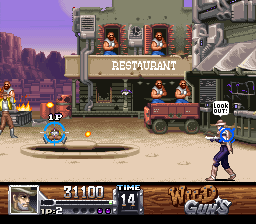 Wild Guns (Japan) (Sample) background