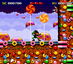 Zool - Ninja of the Nth Dimension (USA) background