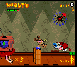 Ren & Stimpy Show, The - Veediots! (USA) background