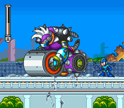 Rockman 7 - Shukumei no Taiketsu! (Japan) background