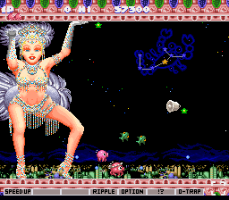 Parodius - Non-Sense Fantasy (Europe) background