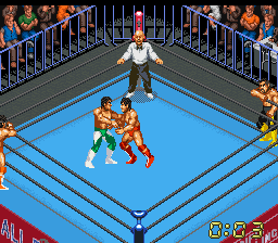 Super Fire Pro Wrestling X (Japan) background