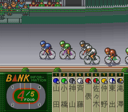 Super Keirin (Japan) background