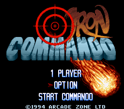 Iron Commando (Europe) (Proto) background