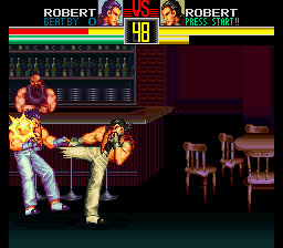 Art of Fighting (USA) background