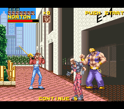 Rushing Beat (Japan) background