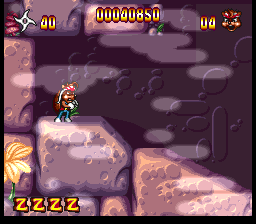 Zero the Kamikaze Squirrel (Europe) background