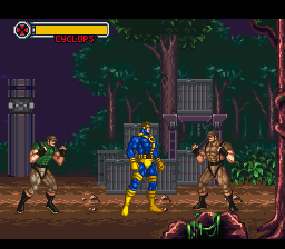 X-Men - Mutant Apocalypse (Europe) background