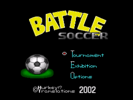 Battle Soccer - Field no Hasha (Japan) [En by Hurkey v1.0] background
