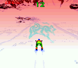 Ski Paradise with Snowboard (Japan) background