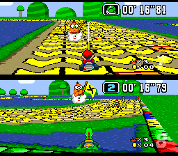 Super Mario Kart - Death's Courses background