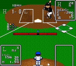 Higashio Osamu Kanshuu - Super Pro Yakyuu Stadium (Japan) background