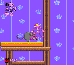 Pink Panther in Pink Goes to Hollywood (USA) background
