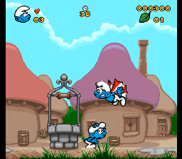 Smurfs, The (Europe) (En,Fr,De,Es,It) background