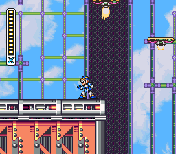Mega Man X - Debug Menu background